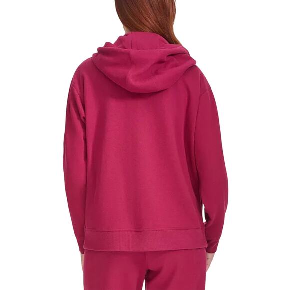 Calvin Klein Performance Women's Fleece Logo Stripe Joggers NWT CHIANTI SIZE S - Picture 2 of 9